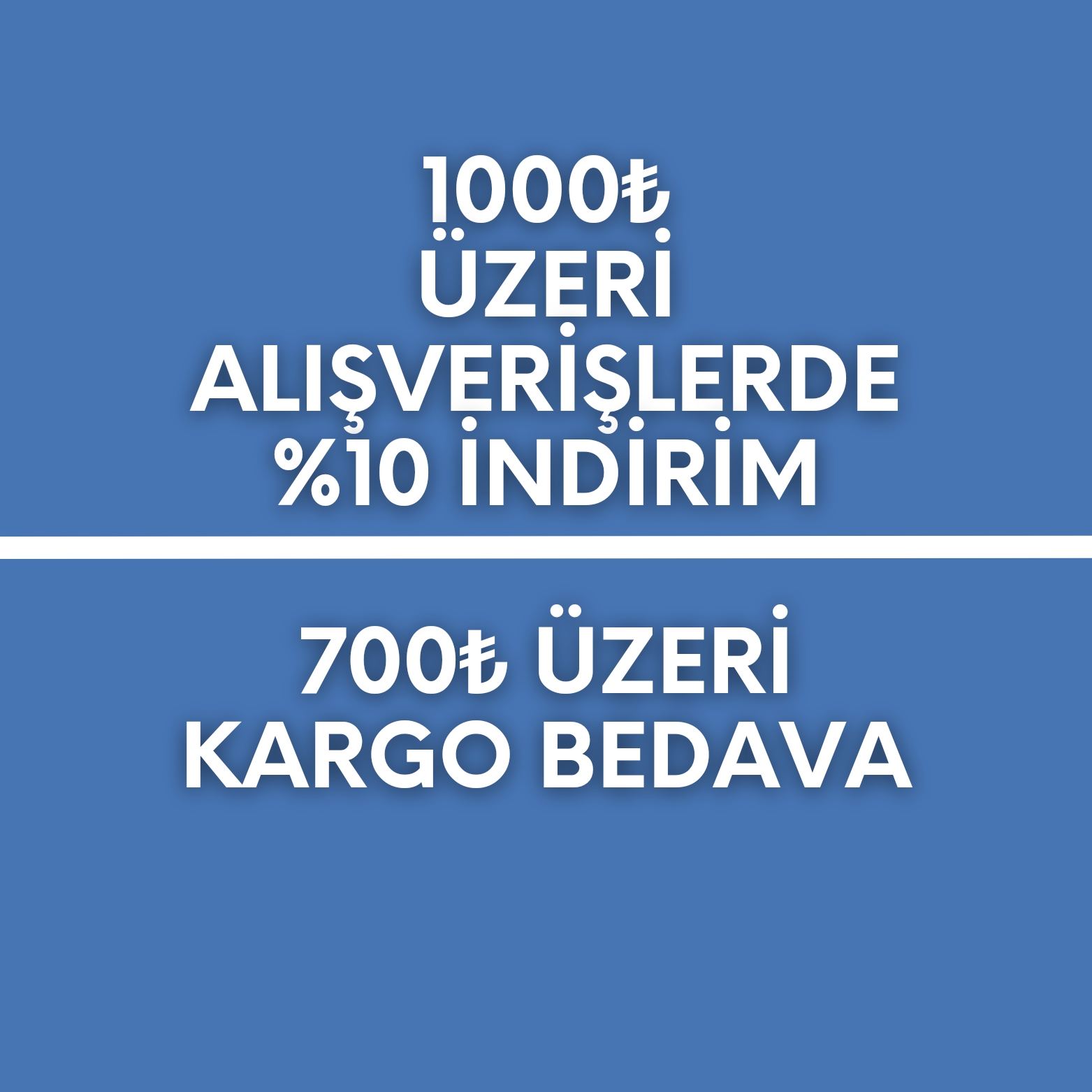 %10 İNDİRİM VE KARGO BEDAVA FIRSATI